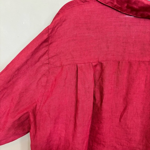 CP Shades Men’s Oversized Linen Shirt - size M - Picture 7 of 7